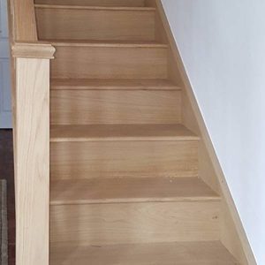 Quality European Hardwoods Ireland Beech Handrail (Square Profile)