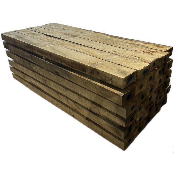 Chemical Free, French Oak Sleepers for Landscaping