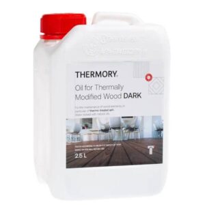 Thermory Oil for Thermally Modified Wood, Dark 2.5L