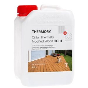 Thermory Oil for Thermally Modified Wood, Light 2.5L
