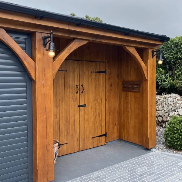 Oak and Larch Garage Project